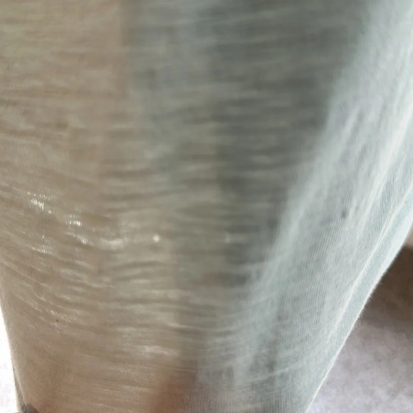 Eileen Fisher Organic Cotton Batwing 3/4 Sleeve length, Scoopneck Tee, Small - Picture 4 of 7